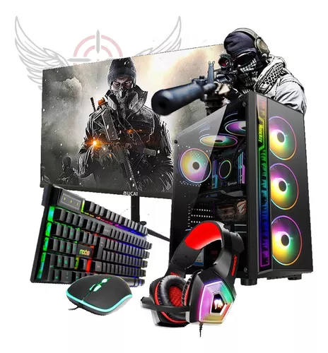 Pc Gamer Completo I5/8gb/hd1tb/vídeo2gb/monitor E Kit Gamer