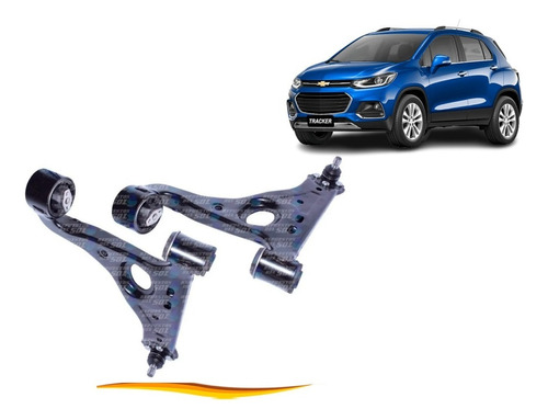 Set Bandejas Inf Der Izq Chevrolet Tracker 2013 2016