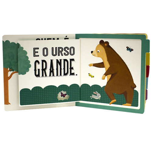 Primeiros Conceitos Um Livrinho c/Abas: Coelho / Urso, de Autumn Publishing. Editorial Todolivro, capa dura em português, 2022