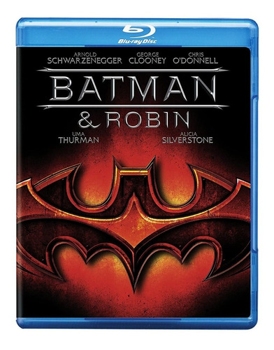 Batman & Robin Schwarzenegger Blu-ray Importado