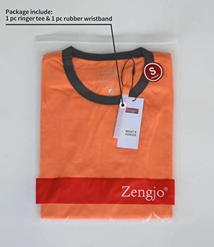 Ringer Tee Hombres Cuello Redondo Triblend Polera Performa