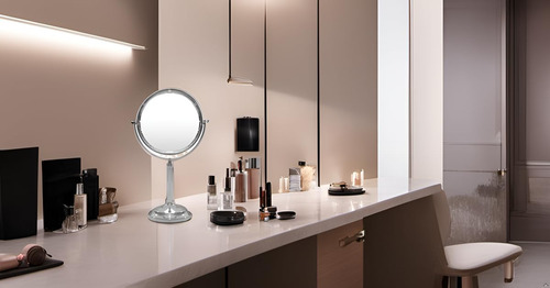 Indecor Home H Halston Espejo De Tocador De Maquillaje De Ac