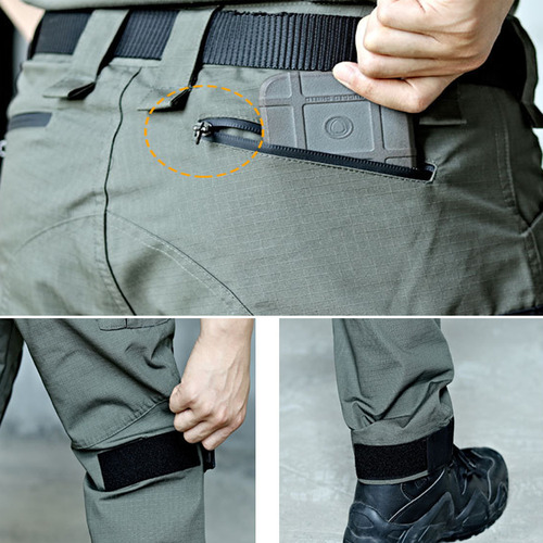 Pantalones Tácticos Militares De Camuflaje Multicámara Resis
