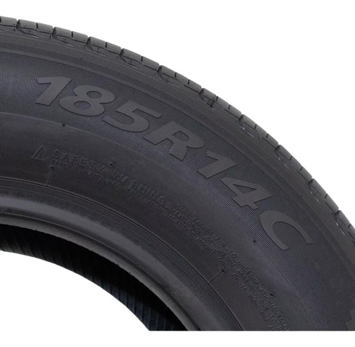 2 Pneu 185 R14 Carga 8 Lonas Reforçado Kombi Delinte Dv2