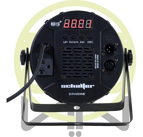 Imagen 4 de 9 de Kit 6 Luz De Leds Cañon Led 18x1w Pack Con Controlador Dmx