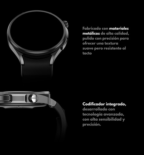 Reloj Inteligente Deportivo Táctil Con 2 Mallas Para Hombres Blanco Milanese Negro Negro