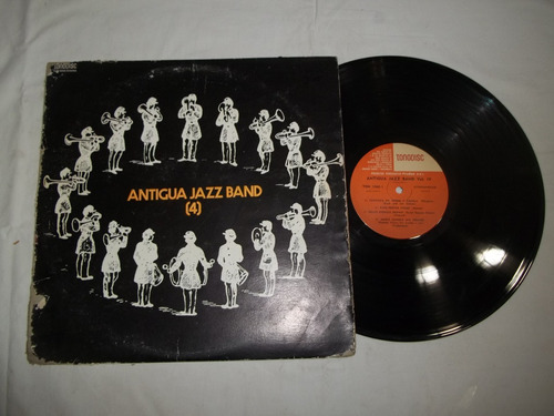 Lp Vinil Antigua Jazz Band V. 4 - Fantasia En Negro Y Canela