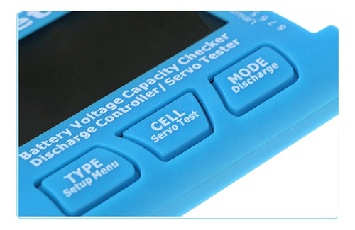 Medidor De Prueba De Voltaje De Capacidad De Batería Rc Cell