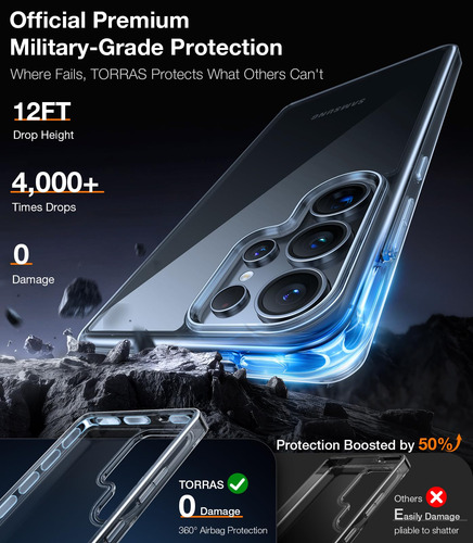 Funda De Teléfono Torras A Prueba De Golpes Para Samsung Gal
