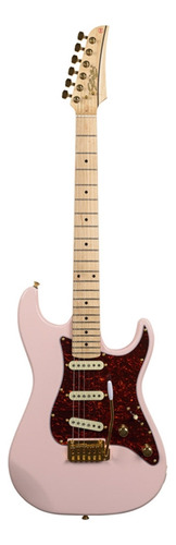Guitarra Seizi Katana Yoru Sss Mp Pink Shell Gold