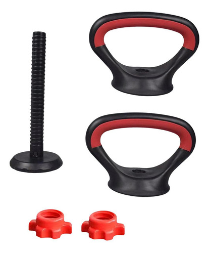 Accesorio De Peso Kettle, Agarre De Mango De Barra Y Tuerca