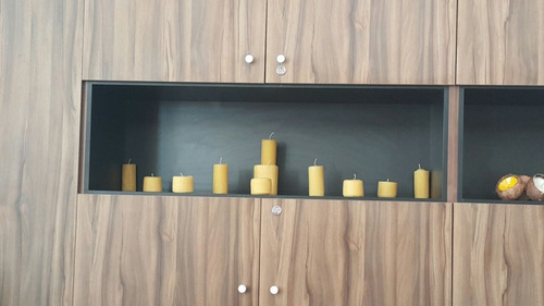 Velas Biodegradables De Cera De Abeja Tamaño Grande