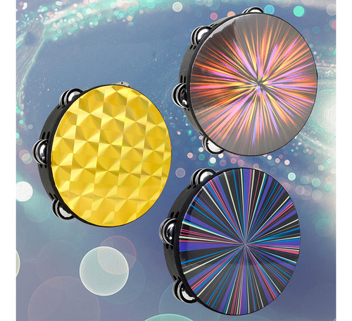 Pandereta De Instrumentos Musicales Double Row Jingles
