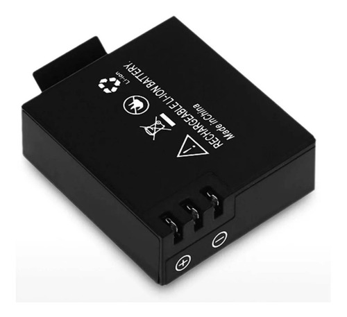 Carregador + 2 Bateria P/ Camera Extra 4k 1080p Hd Cabo Usb