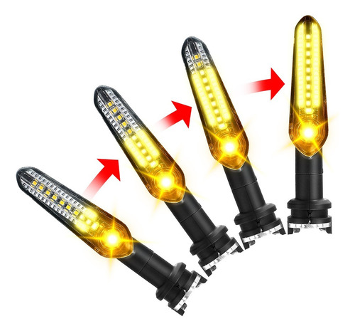 12v Intermitentes Led Moto Para Yamaha Mt07 Mt03 125 Mt09