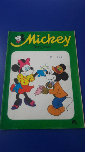 Revista Comic Disney Mickey Año 1975
