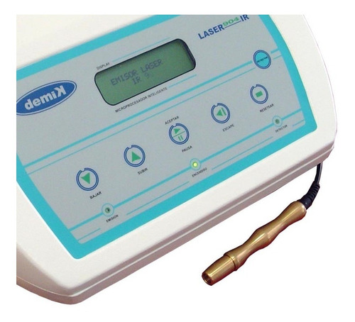 Imagen 2 de 10 de Equipo Laser 904 Ir Demik Fisioterapia Deporte Envio Gratis