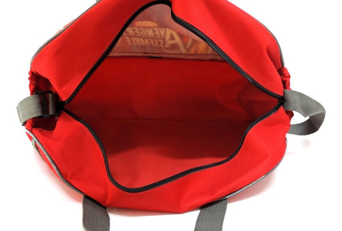 Imagem 6 de 6 de Bolsa Infantil Sacola Viagem Criança Vingadores Avengers Herois Grande F5