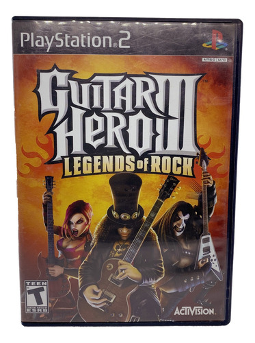 Jogo Guitar Hero Iii: Legends Of Rock - Ps2