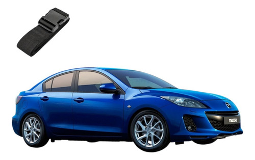 Forro Vehicular C/broche Uso Rudo De Auto Mazda 3 Sedan 2012