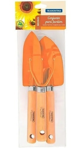Kit Juego De Herramientas Jardin Tramontina 3 Piezas