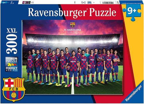 Rompecabezas F.c. Barcelona 300 Piezas 49x36cm Ravensburger