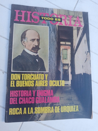 Revista Todo Es Historia N.60 - Abril 1972