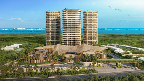 Casa En Venta En Cancún, Central Park Towers, Rodeado De Lujo