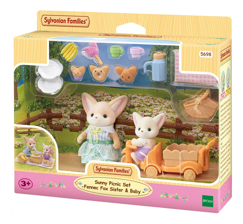 Sylvanian Families Set Hermana Y Bebe Zorro Picnic Juguete ®