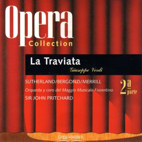 Giuseppe Verdi - La Traviata Parte 2 / Cd Excelente Estado 