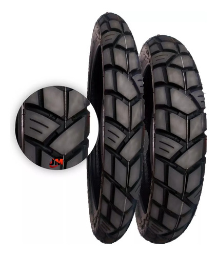 Llantas 120/80-18 Y 90/90-21 Kenda K6309 Tl/tt