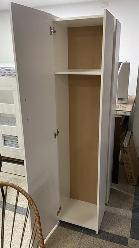 Escobero Organizador Multiuso 1puerta Armado Solo Caba Y Gba Blanco