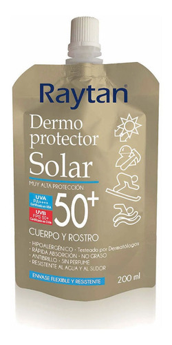 Doypack Dermo Protector Solar 50+ Raytan