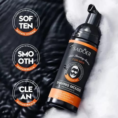 Kit Para El Cuidado De La Barba Sérum + Espuma Para Afeitar