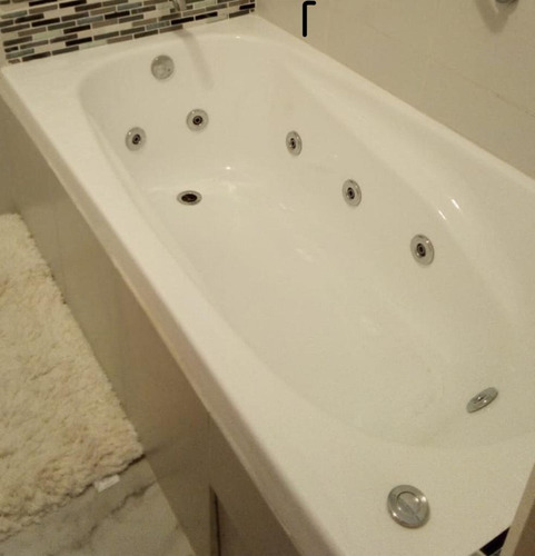 Jacuzzi Max Full 170x70x47 9 Jets Acrilico 1 Almohadilla P12