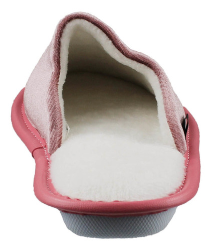 Pantufla Dama Mujer Calzatura 10008 Descanso Confort Rosa