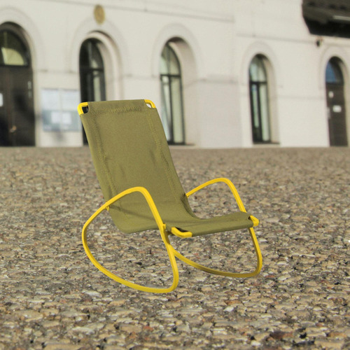 Sillón Para Casa De Muñecas A Escala 1/6, Figura Verde