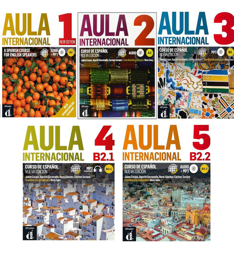 Aula Internacional Nueva Edición, Completo Todos Os Niveis