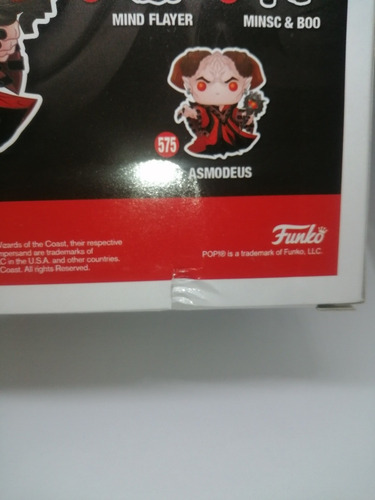 Imagen 3 de 3 de Asmodeus Dungeons & Dragons - Funko Pop Caja Dañada