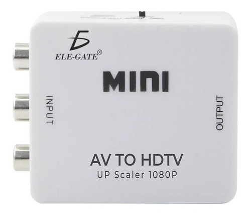 Convertidor Adaptador Portátil Av To Hdmi 1080p Video Con.24