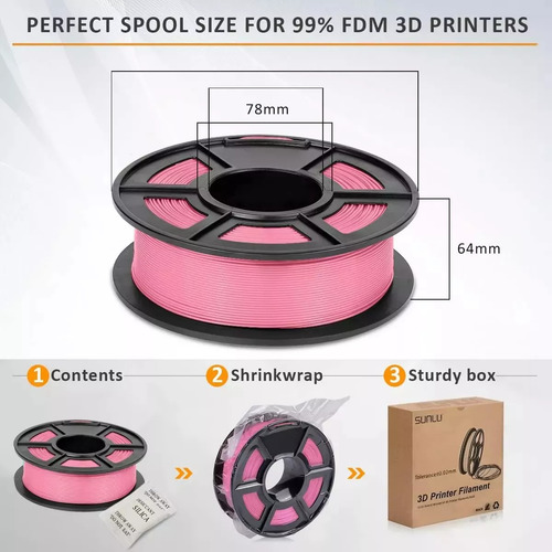 10kg Filamento De Impresión 3d Petg De Alta Calidad, 1.75mm 5 Blancos 5 Grises