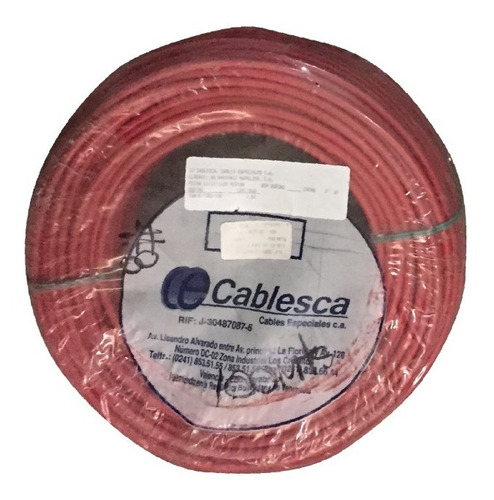 Cable Thw # 8 , 7 Hilos, 75°, 600v, De 50m Ne, Bl, Ro, Ve