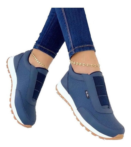 Zapatos Mocasines Deportivos Casual Cómodos Para Mujer