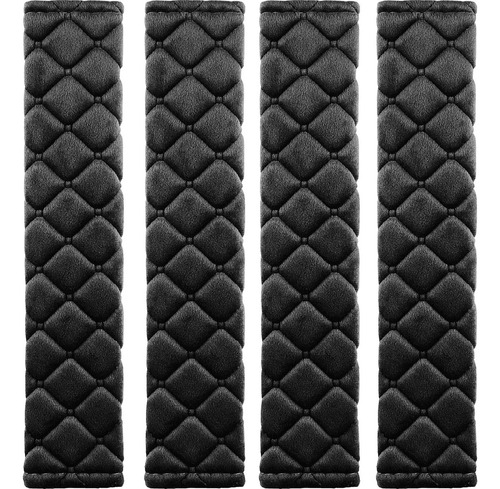 4 Pcs Almohadillas Para Cinturón De Seguridad De Automóvil