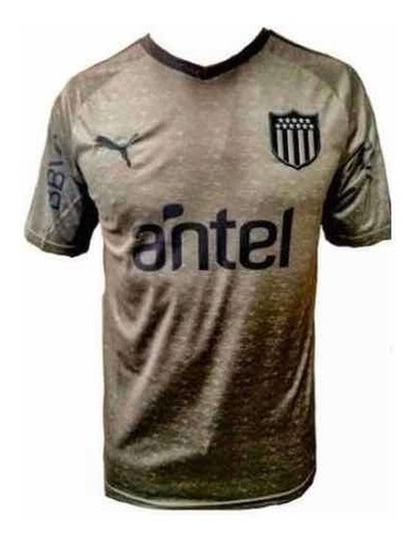 Camiseta Peñarol Talle S-m-l  Gris Nueva . 100% Original