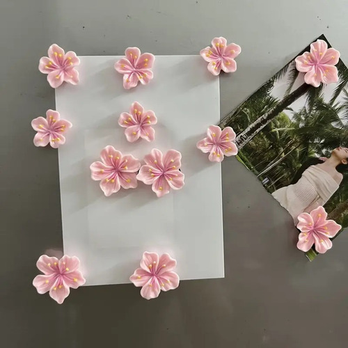 Imanes Para Nevera Flor Sakura