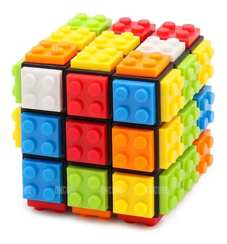 Cubo Mágico 3x3x3 Fanxin Lego Building Blocks Brick Toy