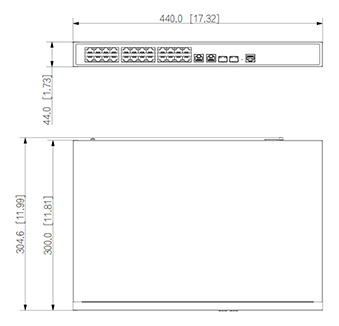 Dahua Dh-s4228-24gt-240 Switch Poe Gigabit Admin 24 Ptos Poe