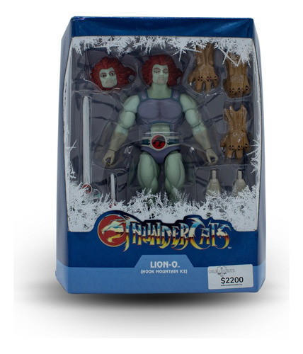 Lion-o (hook Mountain Ice) Thundercats Super 7