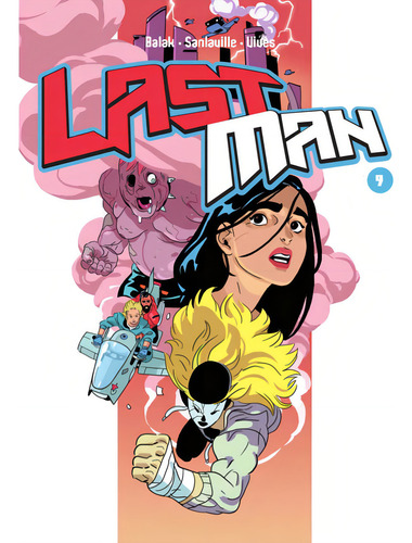 Last Man 9, De Vives. Editorial Diabolo Ediciones En Español
